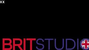 British 18 year old gets railed and creampied on the sofa by european blonde neighbor