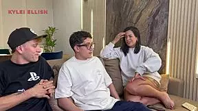 thats what you get for cheating i fuck my boyfriends best friend on his birthday he fills my vagina with his cum kylei ellish pipeboy and nick jowels 😈