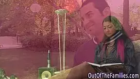 Amateur Milf Emotionally Shares Cock During Blowjob And Masturbation