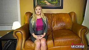 cute brunette autum and blonde alex suck and finger each other's twat