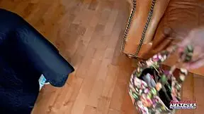 bonnie wolf masturbats and sucks hard cock