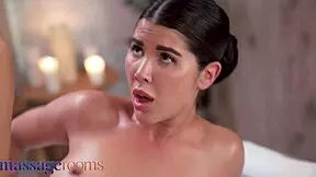 Slide My Cock Inside Tight European Babe in Sauna Massage Room