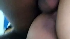 Colombian goddess quickie with black cock
