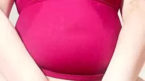 madrastra puta latina colombiana with huge cameltoe rides hijastro on shaved pussy in usa homemade