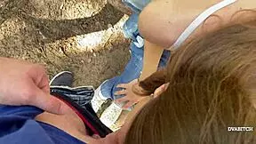 Damn! Amateur Teen 18+ Couple Banging Hard Outdoors in Wild Woods!