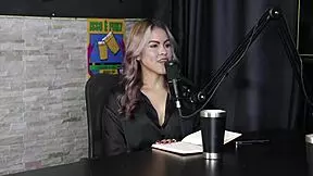 vicky recounts starting menage in sheer red lingerie with brazilian costumes