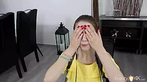 Alita Angel trades blowjob for my candies in this scene.