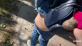 Damn! Amateur Teen 18+ Couple Banging Hard Outdoors in Wild Woods!