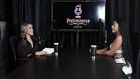 vicky recounts starting menage in sheer red lingerie with brazilian costumes