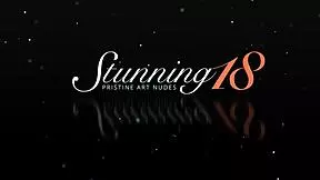 Hot finger-drilling session with teen blonde Amira's tight pussy.