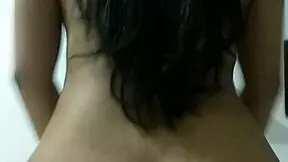 Latina Brunette Teen Rides Cock In Reverse Cowgirl With Big Ass Bouncing