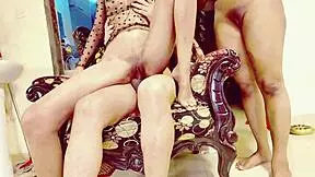 Uttaran20 Brings Desi Rough Threesome With Wet Pussy Riding 😏