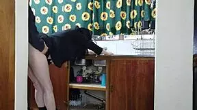 Boss ladies fuck young amateurs in cuckold handjob