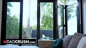 Dadcrush - Hot Teen Stepdaughter Teases Horny Stepdad, Fingers Herself By The Pool!