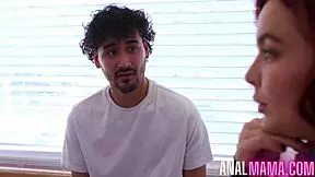 Is Natasha Nice ready for a merry anal Christmas with Rico?