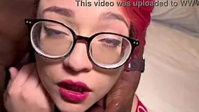 Rich girl pays debt with pussy to black guy