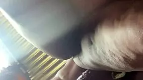 i watch big ass ebony bounce on big black cock, creampie inside