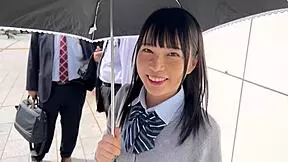 Japanese Teen MoeKa Shows Off Amazing Homemade Cowgirl Skills