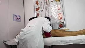 Patient gets intensely excited for blowbang with nurse