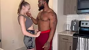 client fucks her trainer - breezy bri