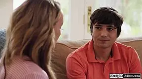 Hey stepmommy, wanna see what these big tits can do?