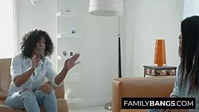 Familybangs: teen 18+ visits best friend's lesbian stepmom misty stone and vina sky