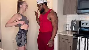 client fucks her trainer - breezy bri