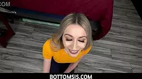 Stepsiblings Sophia Sweet and Nicky Rebel go all the way, fucking wild and hard in POV.