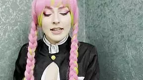 Joi Let Kanroji Mitsuri Fuck Your Cock With Big Breasts And Make You Cum!