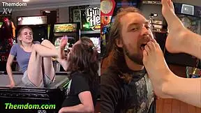 rose carter's first time foot worship with dirty socks