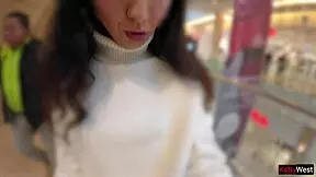 I’m soaked, peeing in jeans at the shopping mall