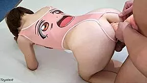 Dick in Fake Pussy in Real Pussy Kinky Double Penetration