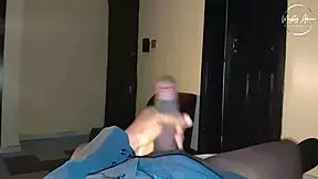 Hot Teen Moans Loudly Masturbating in Hotel Room