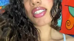 Beautiful Petite Woman Masturbates In Amateur Selfie.