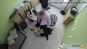 Loan4k horny agent knows what you should do to get loan 😏