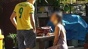 Brazilian Bubble Butt Teen Gets Picked Up And Destroyed.