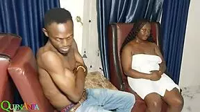 oga landlord bends over ebony babe for big black cock pounding, pure desire