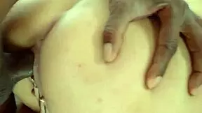 Teen interacting with black oldie.