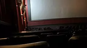 Public ass gaping and cum in pussy after cinema fun
