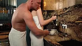 passionate cowgirl sex with blonde