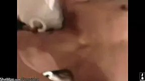 Home-Made Clip Of Exotic Ladyboy Stroking And Blasting Jizz.