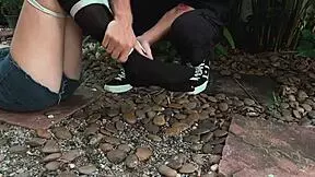 I Punish Her by Tickling Those Sexy Feet Until She Moans