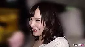 This Petite Japanese Virgin Teen Gets Seduced to a Real Orgasm with a Vibrator in the Car by a Stranger.