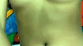 Beautiful Petite Woman Masturbates In Amateur Selfie.