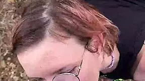 Petite Amateur Gives Blowjob Outdoors in Cyprus Nature During Trip.