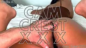 Kinky older guy massages petite asian girl's ass