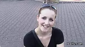 I was teased by this flawless Czech teen in hypermarket for POV action