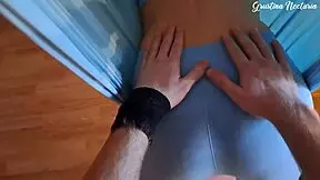 Fucked Tattooed Yoga Instructor In Hammock Pov.