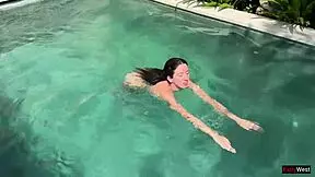 whoa, katty west delivers epic squirting and hot cum in mouth in this soaked pov clip!