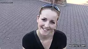 I was teased by this flawless Czech teen in hypermarket for POV action